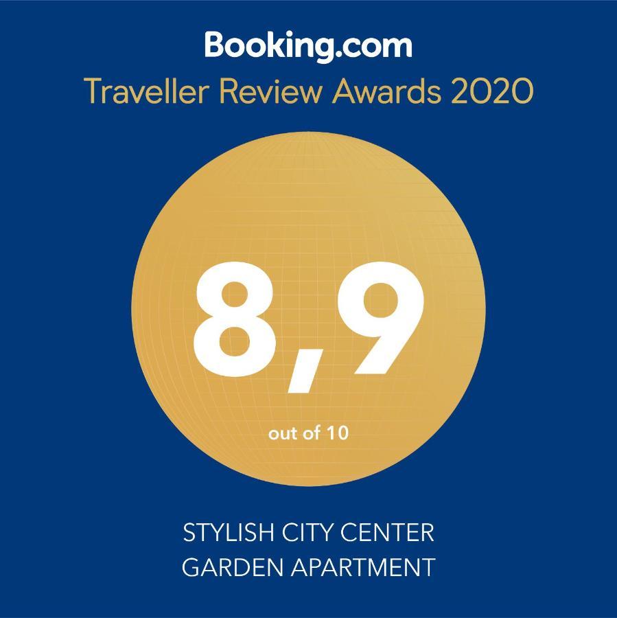 Stylish City Center Garden Apartment Athen Eksteriør billede